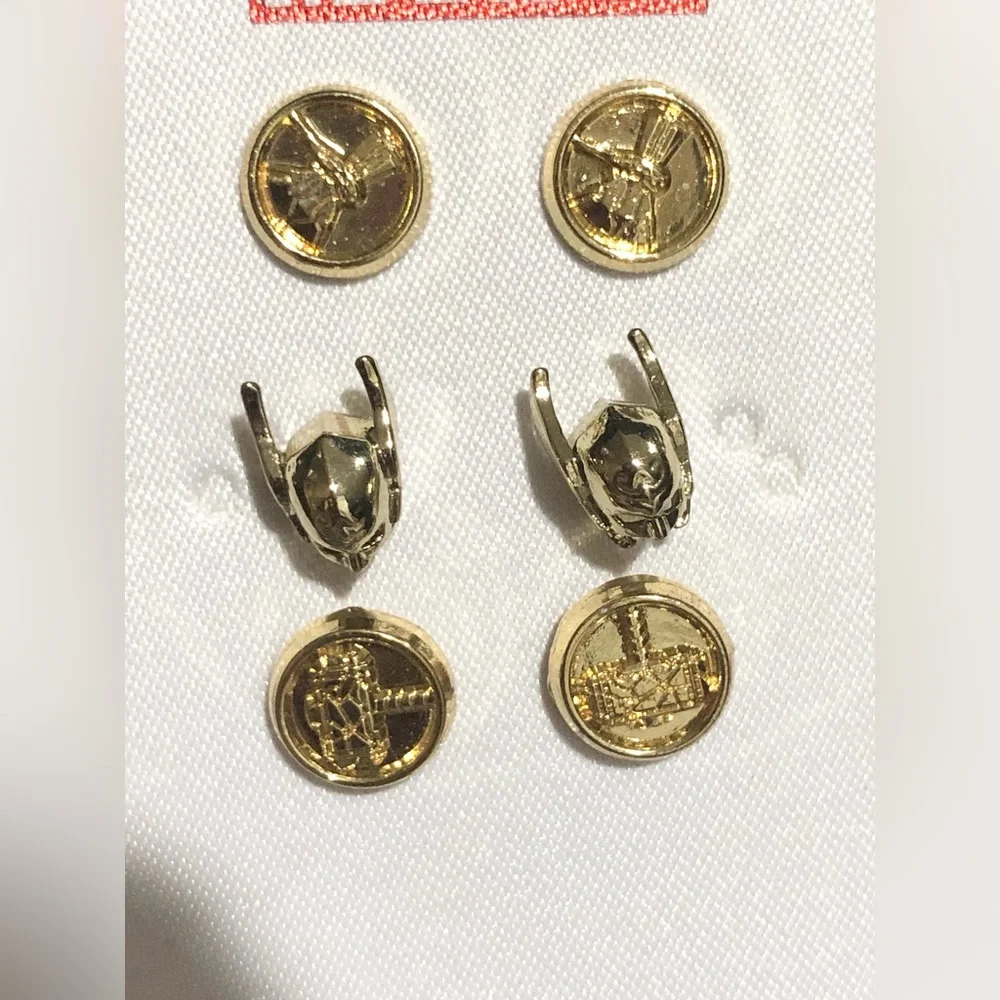 Marvel comics Thor love & thunder 6piece stud earrings boxed set new - Picture 11 of 12